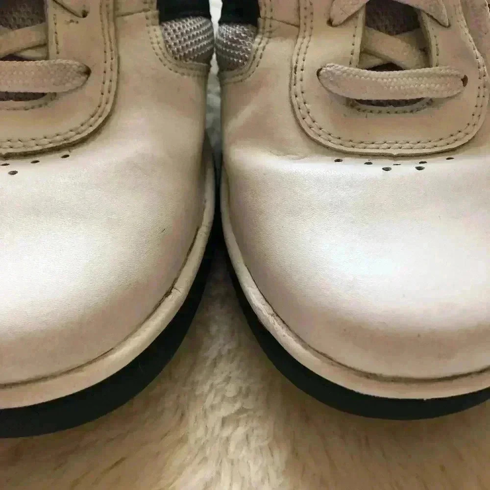 Polo By Ralph Lauren White & Green Sneakers Sz 11 - Picture 2 of 13